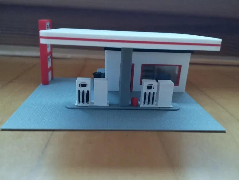 Trạm xăng H0 / Tỷ lệ 1:87 - Image 7
