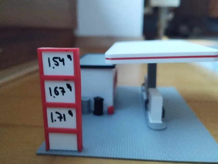 Trạm xăng H0 / Tỷ lệ 1:87 - Image 11