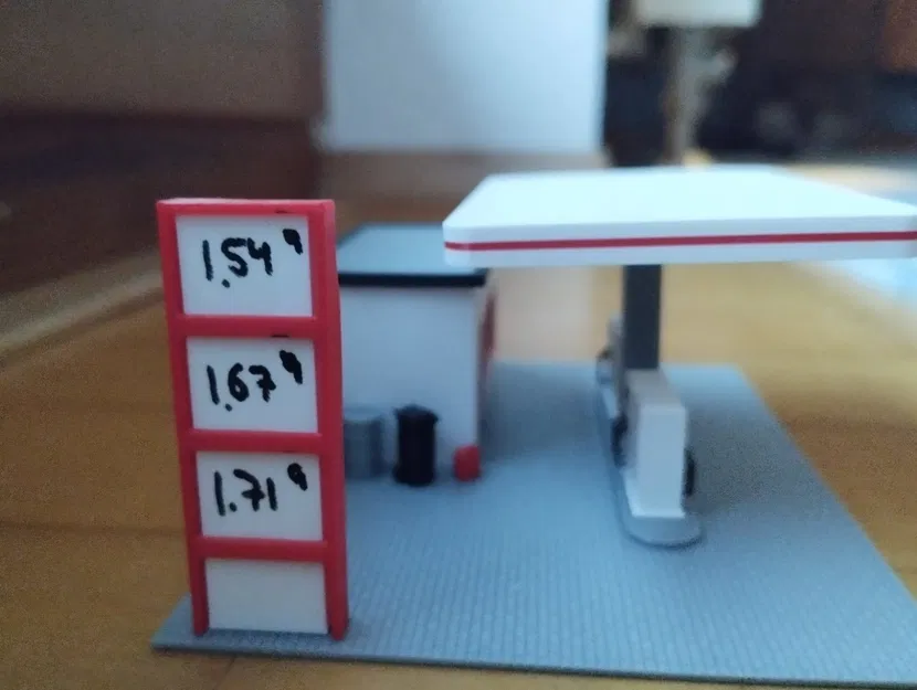 Trạm xăng H0 / Tỷ lệ 1:87 - Image 15