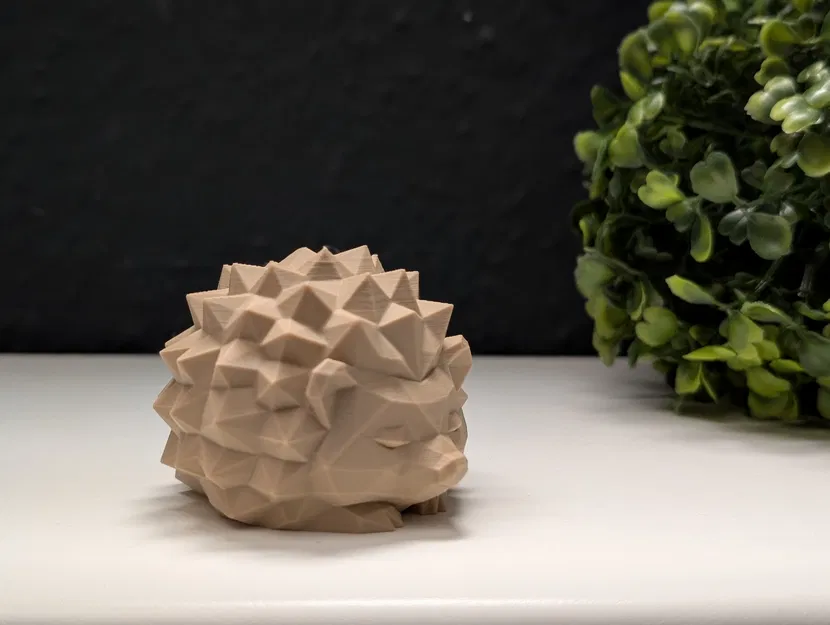 Mô Hình Nhím Ngủ Tý Hon Low Poly - Image 3