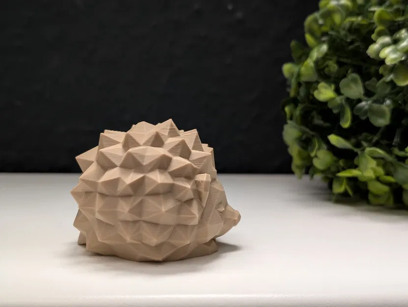 Mô Hình Nhím Ngủ Tý Hon Low Poly - Image 4