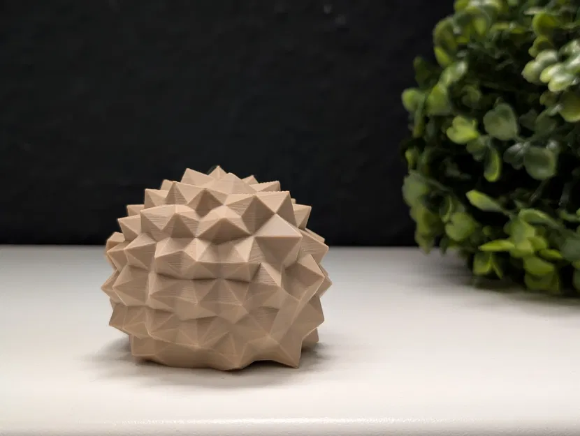 Mô Hình Nhím Ngủ Tý Hon Low Poly - Image 5