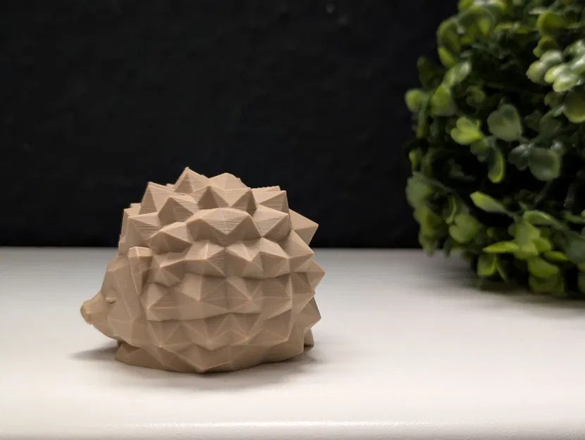 Mô Hình Nhím Ngủ Tý Hon Low Poly - Image 8