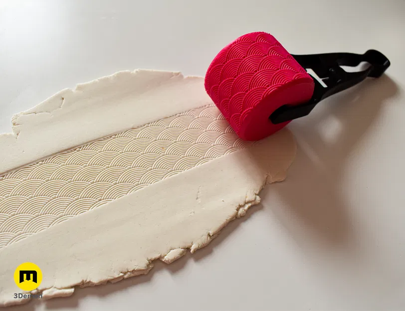 Con lăn dập họa tiết Nhật Bản cỡ trung #16 - Image 1