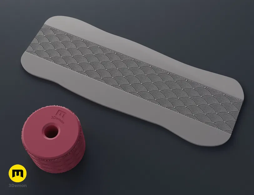 Con lăn dập họa tiết Nhật Bản cỡ trung #16 - Image 3