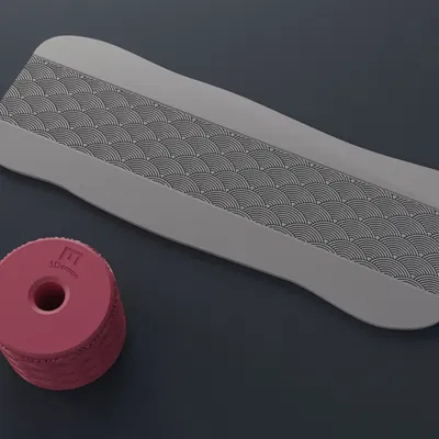 Con lăn dập họa tiết Nhật Bản cỡ trung #16