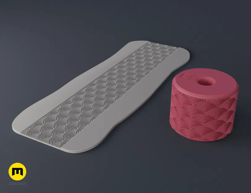 Con lăn dập họa tiết Nhật Bản cỡ trung #16 - Image 4