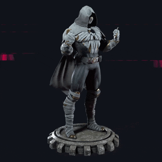 Mô hình Moon Knight 3D Miễn Phí - Image 2