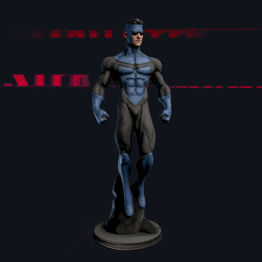 Mẫu In 3D Miễn Phí Siêu Anh Hùng Invincible - Image 2