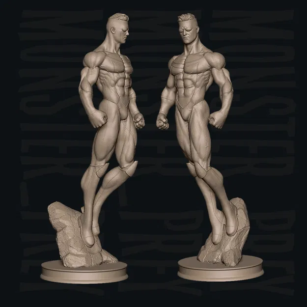 Mẫu In 3D Miễn Phí Siêu Anh Hùng Invincible - Image 4