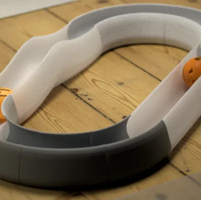 Ballabyrinth - Đồ chơi đường đua bi lắc cho mèo