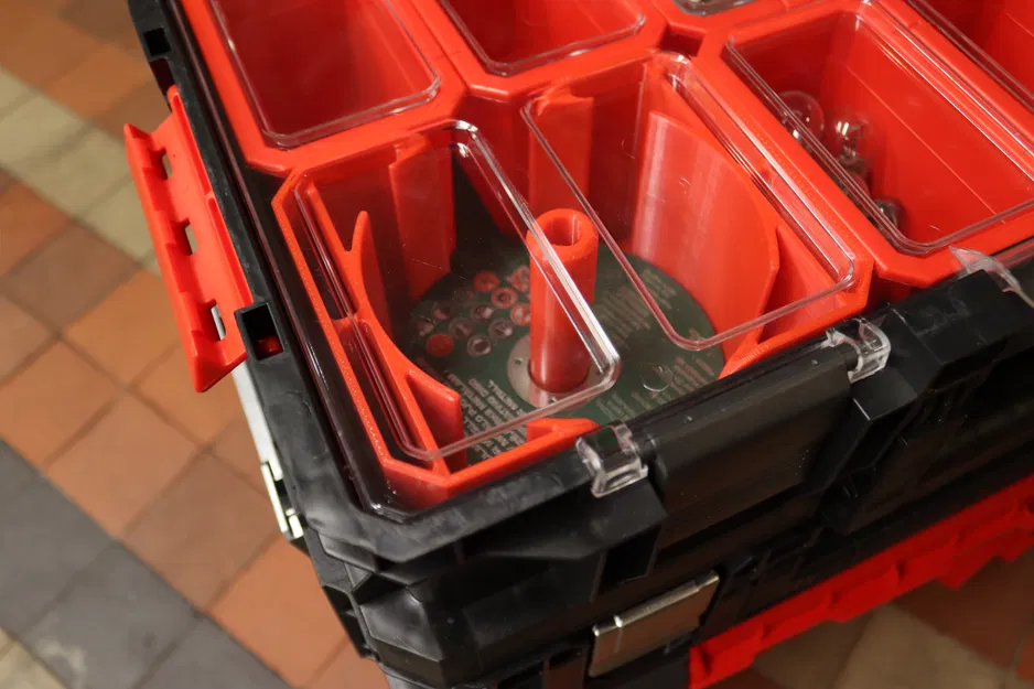 Hộp Đựng Phụ Kiện Máy Mài Góc QBRICK SYSTEM TWO INSERT 125mm - Image 3