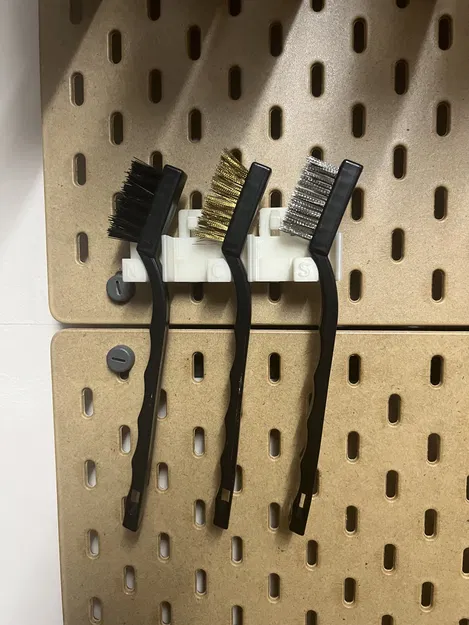 Giá Đỡ Bàn Chải Sắt Skadis Ikea - Image 1