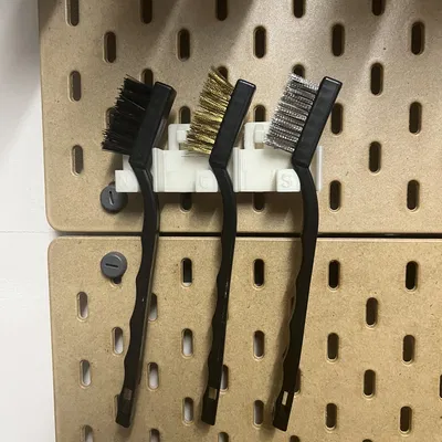 Giá Đỡ Bàn Chải Sắt Skadis Ikea