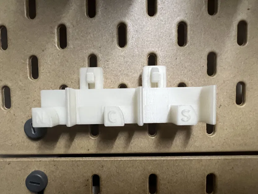 Giá Đỡ Bàn Chải Sắt Skadis Ikea - Image 3