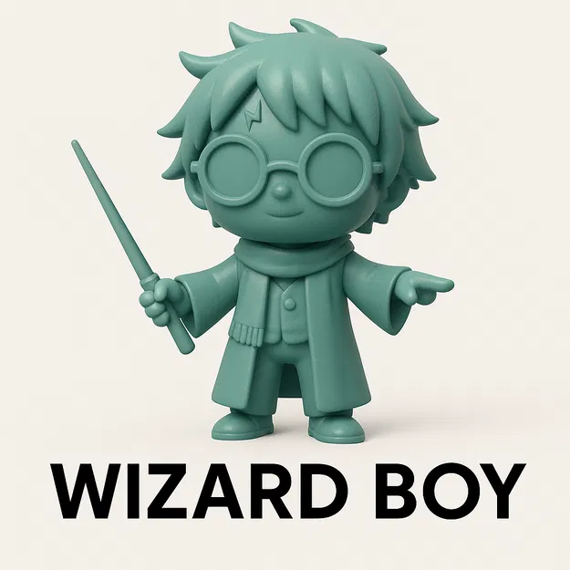 Tượng Cậu Bé Phù Thủy - Lấy Cảm Hứng Từ Harry Potter - Image 1