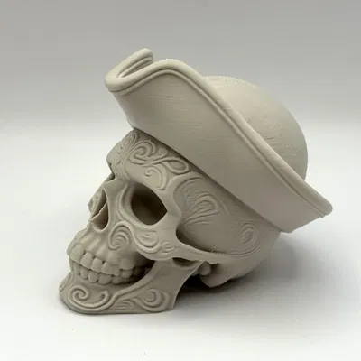Đầu Lâu Cướp Biển Trang Trí - In 3D
