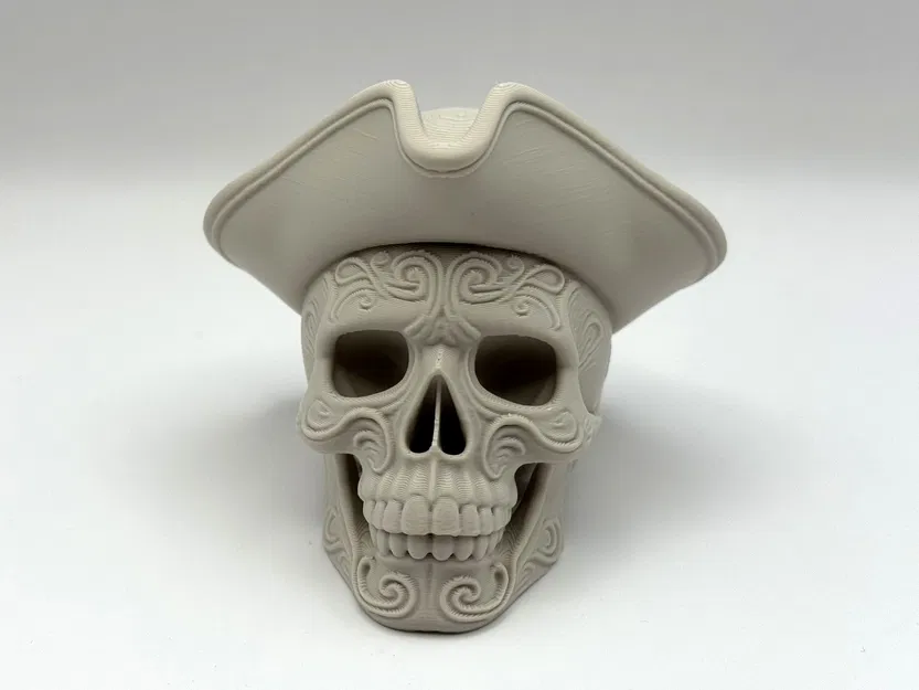 Đầu Lâu Cướp Biển Trang Trí - In 3D - Image 5