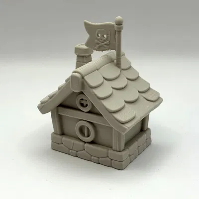 Căn Nhà Cướp Biển – Mô Hình Mini Đầy Phong Cách Cướp Biển!