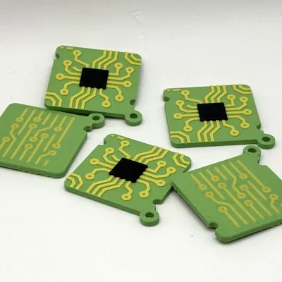 Móc Khóa Mạch Điện Tử