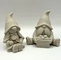Bộ Gnome Ngồi Dễ Thương - Mô Hình In 3D - Thumbnail 1