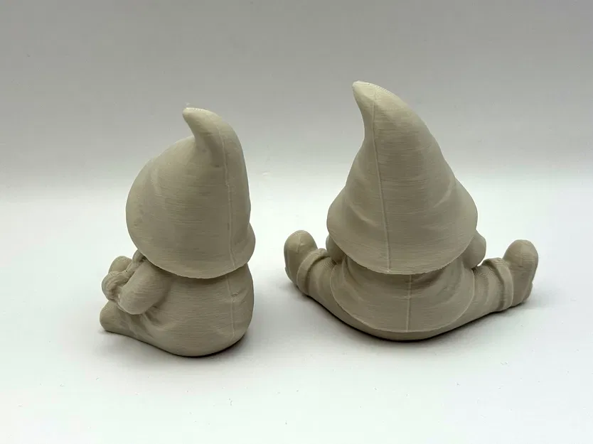 Bộ Gnome Ngồi Dễ Thương - Mô Hình In 3D - Image 3