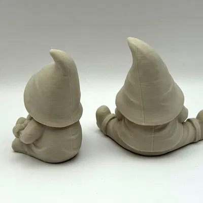 Bộ Gnome Ngồi Dễ Thương - Mô Hình In 3D