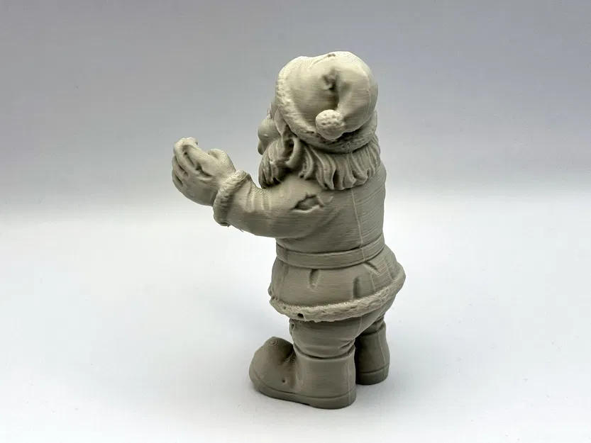 Ông Già Noel Zombie - Mô hình 3D độc đáo - Image 3