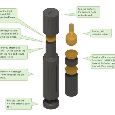 Bộ Cần Câu Cá Hobo