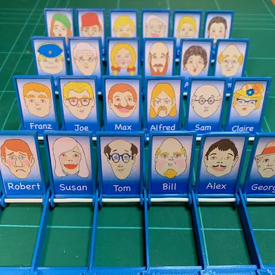 Đoán xem ai? Phiên bản du lịch với 24 ô cửa