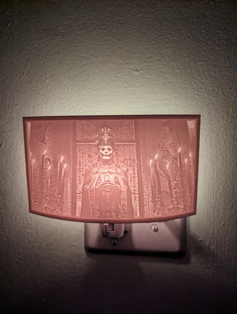 Đèn Ngủ Lithophane Ban Nhạc Ghost - Image 1
