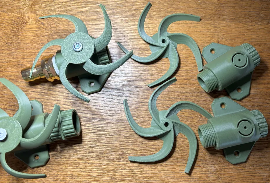 Bộ đầu phun nước tưới vườn nối dài - Image 1