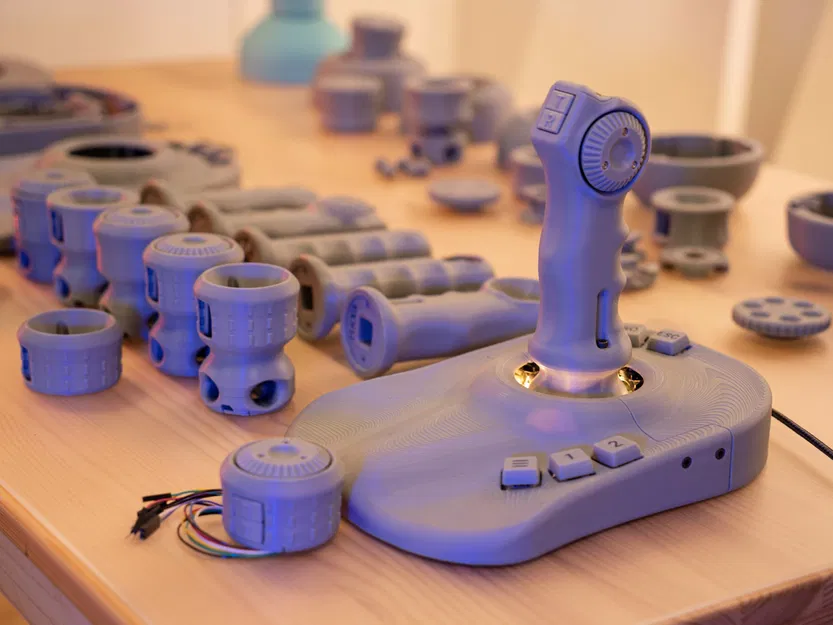 ErgonoMouse [Phiên bản Miễn phí] - Bộ điều khiển 6DOF với Bánh xe, Nút bấm & Phím - Image 8