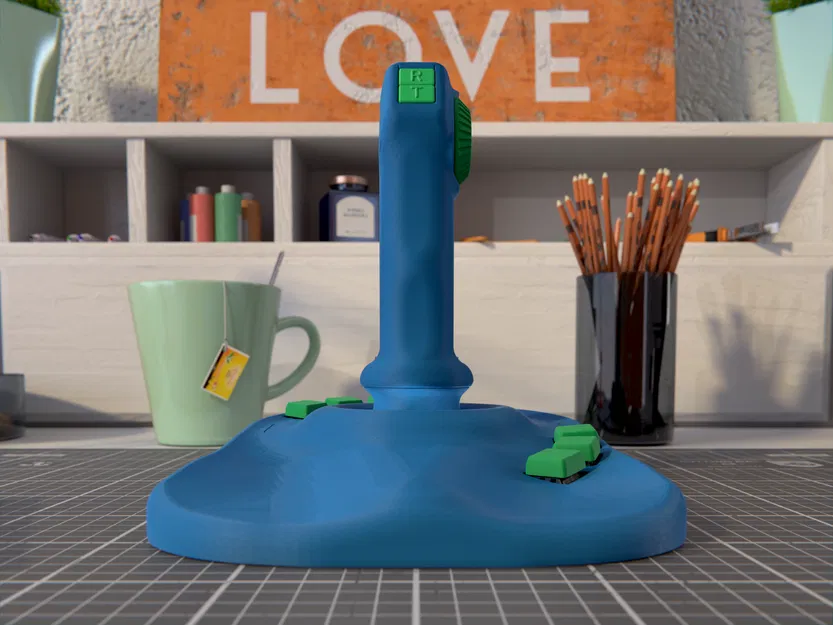 ErgonoMouse [Phiên bản Miễn phí] - Bộ điều khiển 6DOF với Bánh xe, Nút bấm & Phím - Image 24