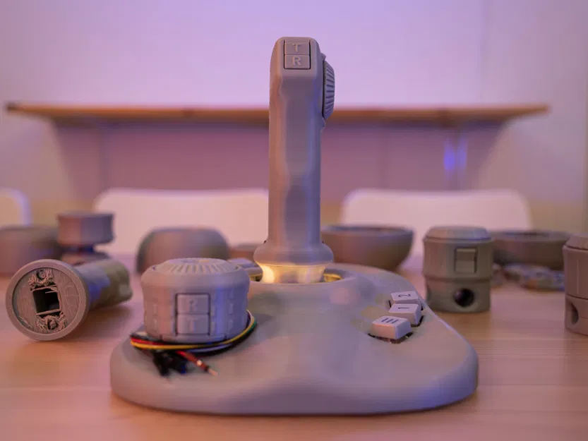 ErgonoMouse [Phiên bản Miễn phí] - Bộ điều khiển 6DOF với Bánh xe, Nút bấm & Phím - Image 25