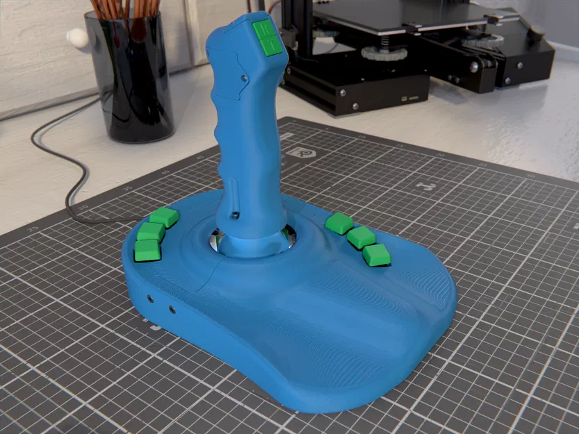 ErgonoMouse [Phiên bản Miễn phí] - Bộ điều khiển 6DOF với Bánh xe, Nút bấm & Phím - Image 26