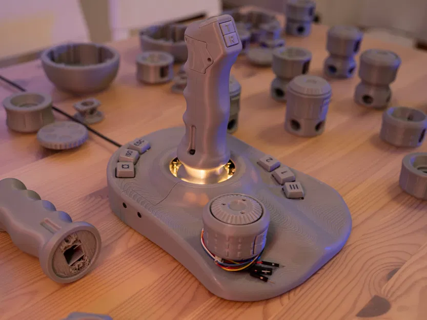 ErgonoMouse [Phiên bản Miễn phí] - Bộ điều khiển 6DOF với Bánh xe, Nút bấm & Phím - Image 27