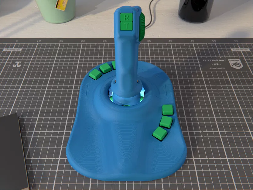 ErgonoMouse [Phiên bản Miễn phí] - Bộ điều khiển 6DOF với Bánh xe, Nút bấm & Phím - Image 28