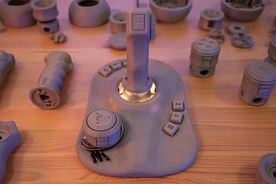 ErgonoMouse [Phiên bản Miễn phí] - Bộ điều khiển 6DOF với Bánh xe, Nút bấm & Phím - Image 29