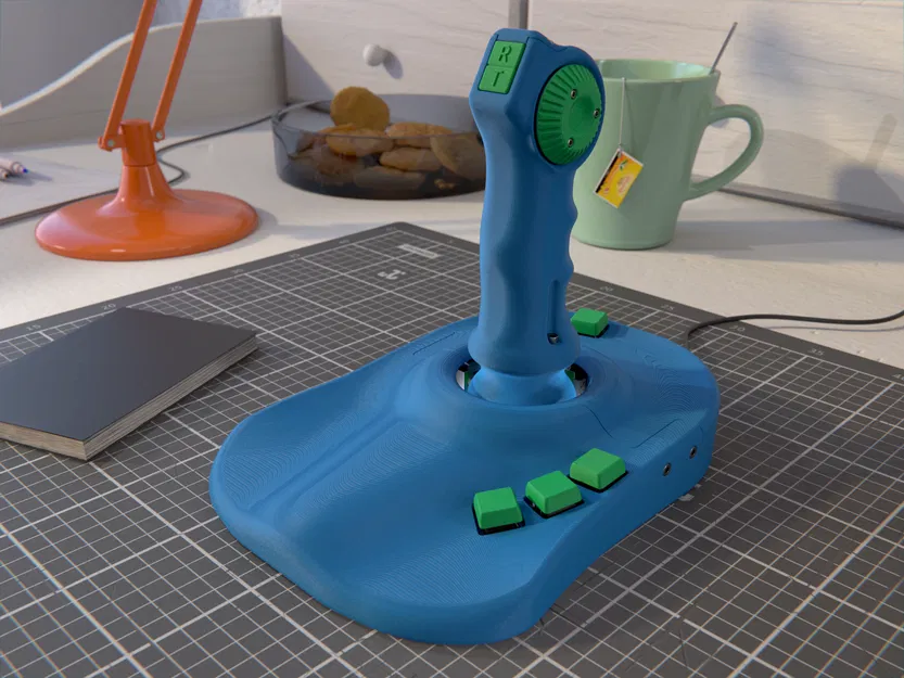 ErgonoMouse [Phiên bản Miễn phí] - Bộ điều khiển 6DOF với Bánh xe, Nút bấm & Phím - Image 30