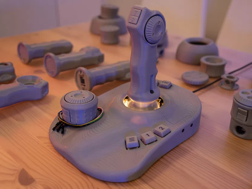 ErgonoMouse [Phiên bản Miễn phí] - Bộ điều khiển 6DOF với Bánh xe, Nút bấm & Phím - Image 31