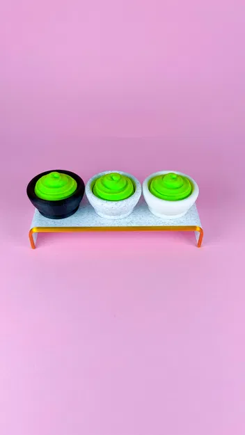 Clicker Wasabi, Móc Khóa Clicky Đồ Chơi Giảm Căng Thẳng Cho Bộ Sưu Tập Sushi Của Bạn - Image 5