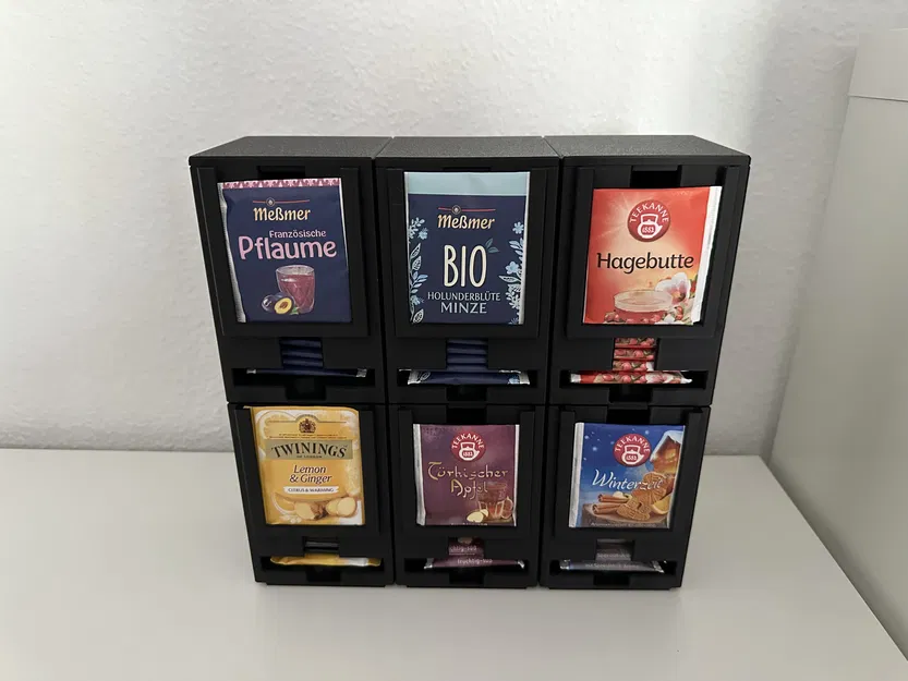 Hộp Đựng Trà Dạng Module Thông Minh - Image 1