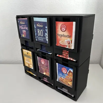 Hộp Đựng Trà Dạng Module Thông Minh