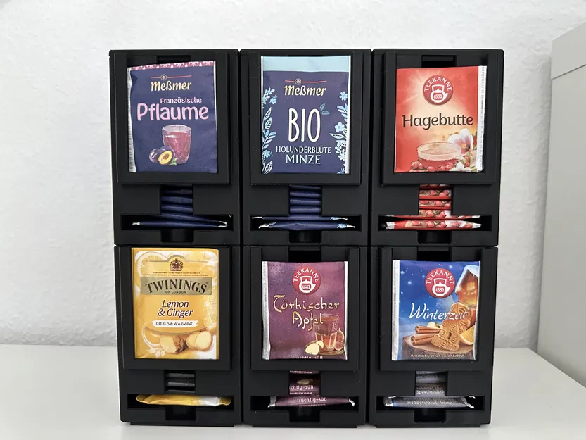 Hộp Đựng Trà Dạng Module Thông Minh - Image 3