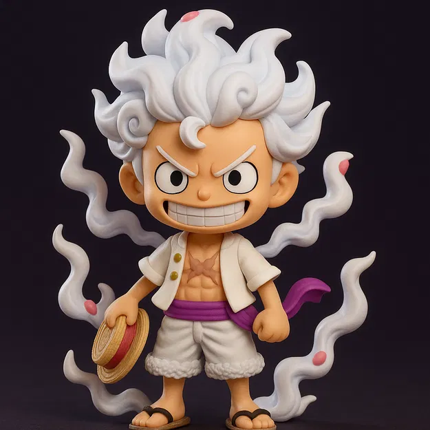 Mô Hình Luffy Gear Five - One Piece (Chibi) - Image 1