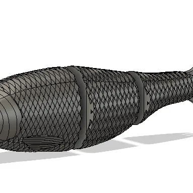 Mồi Câu Swimbait Siêu Nhẹ 2.75 inch