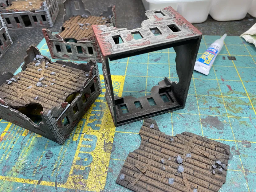 Sàn Tầng Lầu Bị Phá Hủy Cho Game Company of Heroes - Image 2