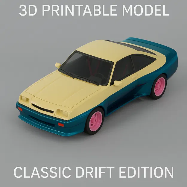 Mô Hình Opel Manta In 3D - Image 1