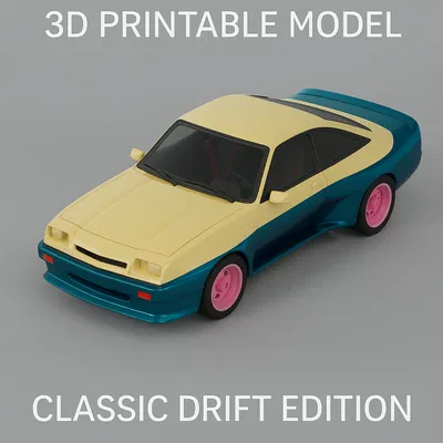 Mô Hình Opel Manta In 3D